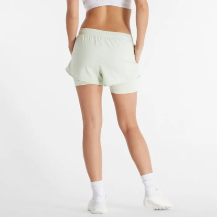 New Balance Short Running^Sport Essentials 2-in-1 Shorts 3" Vert