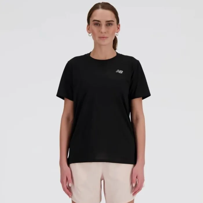 New Balance T-shirt Et Manches Longues Running^Sport Essentials T-Shirts Noir
