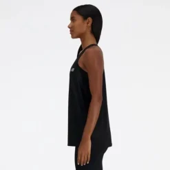 New Balance T-shirt Et Manches Longues Running^Sport Essentials Tank Noir