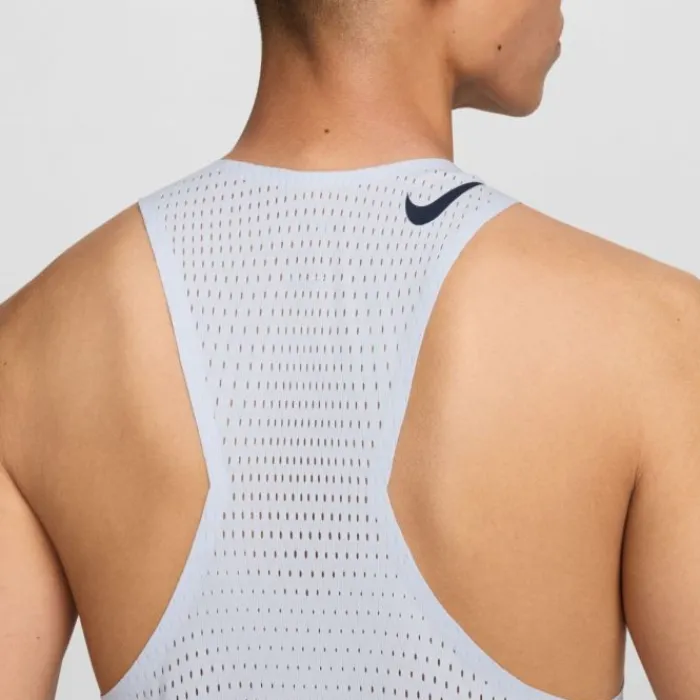 Nike T-shirt Et Manches Longues Running^Dri-FIT Advanced Aeroswift Singlet Bleu