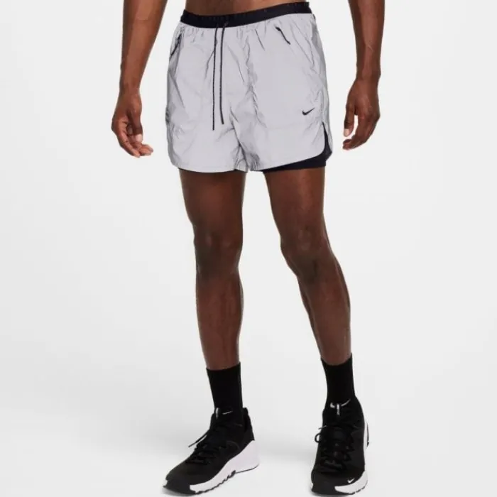 Nike Short Running^Dri-FIT Advanced Run Division 4in 2in1 Shorts Gris