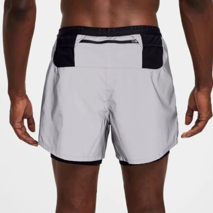 Nike Short Running^Dri-FIT Advanced Run Division 4in 2in1 Shorts Gris