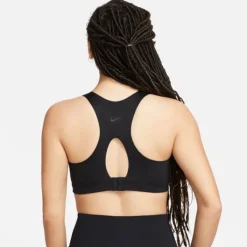Nike Brassière De Sport^Dri-Fit Alpha Zip-Front Bra Noir