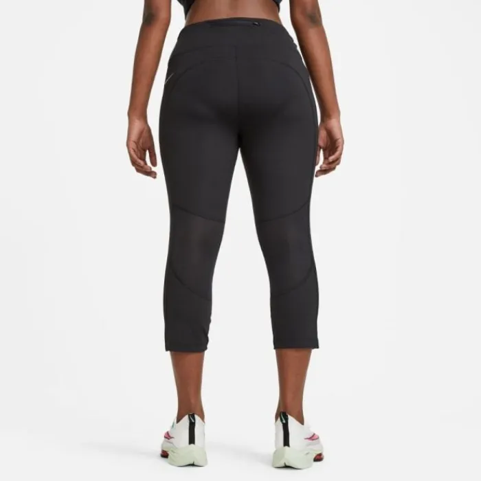 Nike Collant Et Pantalon Running^Dri-Fit Fast Crop Tight (Plus Size) Noir