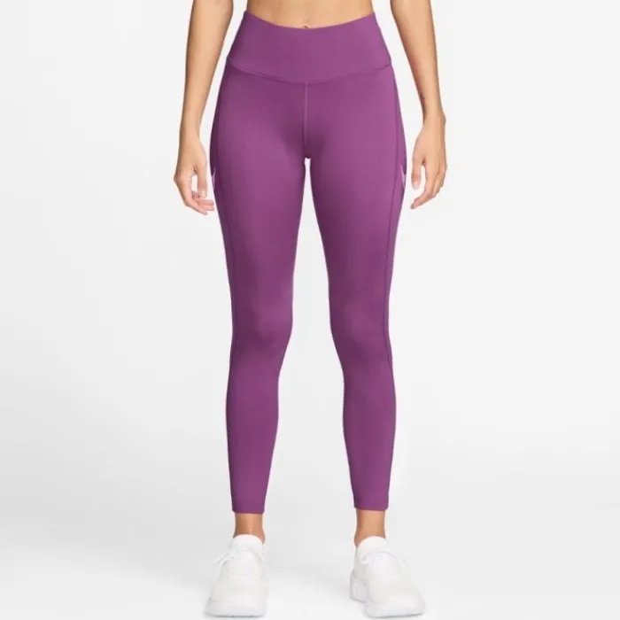 Nike Collant Et Pantalon Running^Dri-FIT Fast Mid-Rise 7/8 Tights Rose