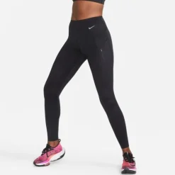 Nike Collant Et Pantalon Running^Dri-Fit Go Mid-Rise Tight Noir