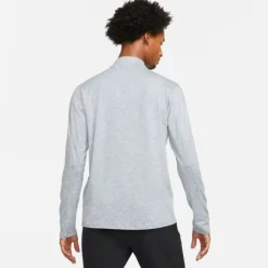 Nike Sous Vetement Sport|T-shirt Et Manches Longues Running^Dri-FIT Half Zipp Long Sleeve Gris