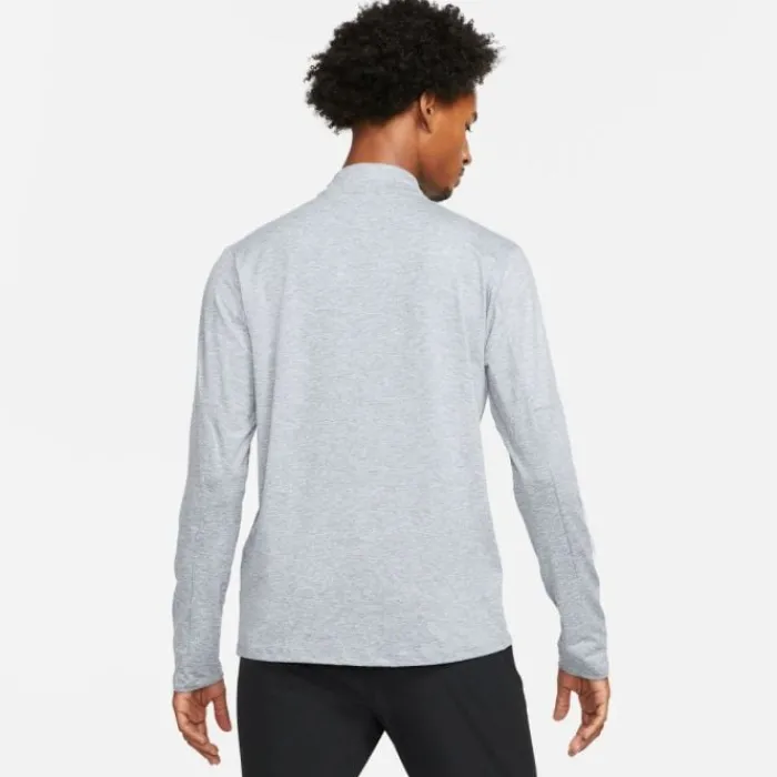 Nike Sous Vetement Sport|T-shirt Et Manches Longues Running^Dri-FIT Half Zipp Long Sleeve Gris
