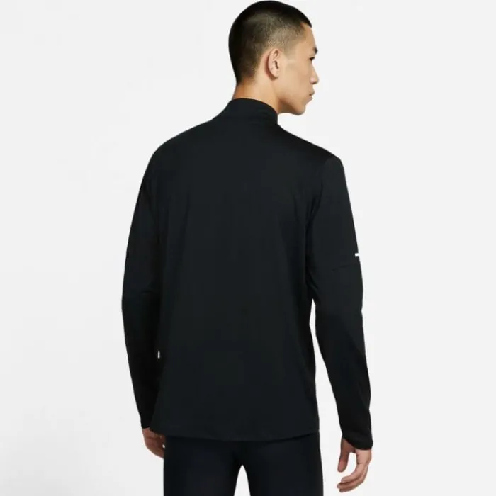 Nike Sous Vetement Sport|T-shirt Et Manches Longues Running^Dri-FIT Half Zipp Long Sleeve Noir