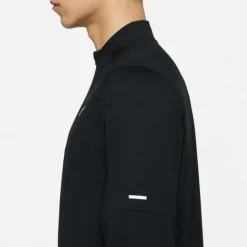 Nike Sous Vetement Sport|T-shirt Et Manches Longues Running^Dri-FIT Half Zipp Long Sleeve Noir