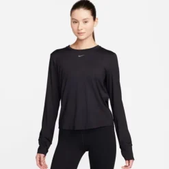 Nike T-shirt Et Manches Longues Running^Dri-FIT One Classic Long Sleeve Tee Noir