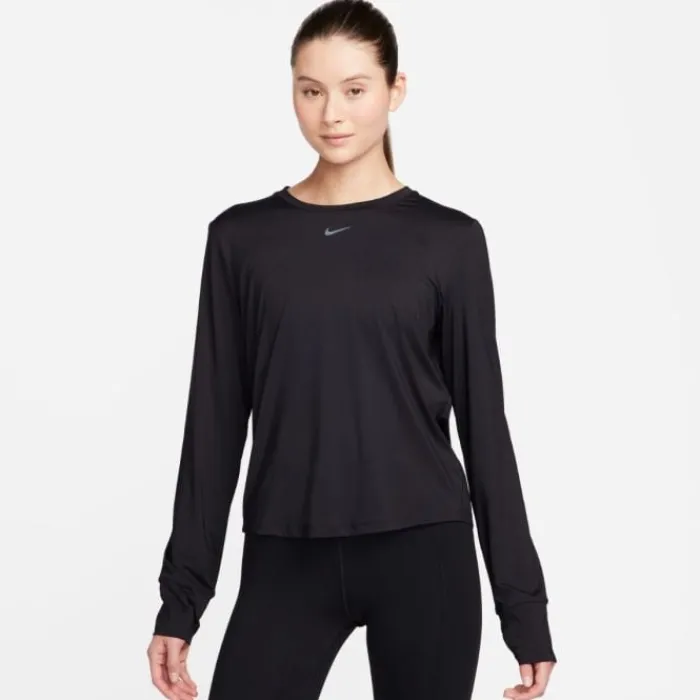 Nike T-shirt Et Manches Longues Running^Dri-FIT One Classic Long Sleeve Tee Noir