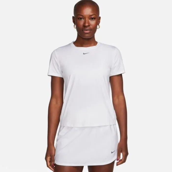 Nike T-shirt Et Manches Longues Running^Dri-FIT One Classic Short Sleeve Tee Blanc
