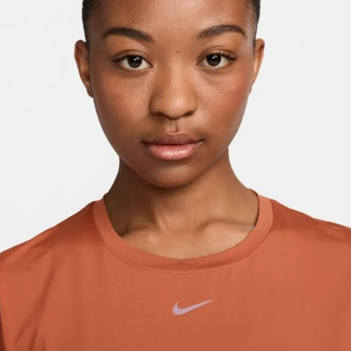 Nike T-shirt Et Manches Longues Running^Dri-FIT One Classic Short Sleeve Tee Orange