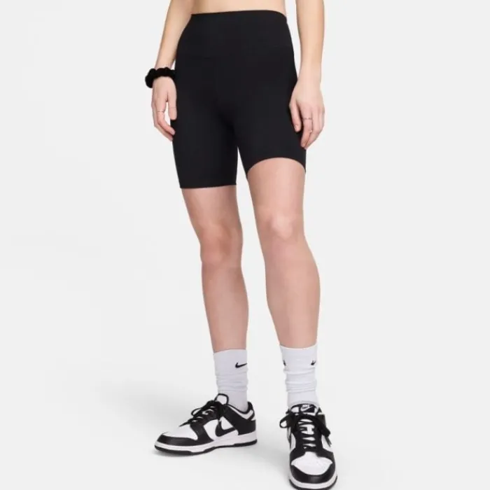 Nike Short Running^Dri-FIT One High-Waisted 8in Biker Shorts Noir