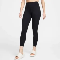 Nike Collant Et Pantalon Running^Dri-FIT One High-Waisted 7/8 Tights Noir