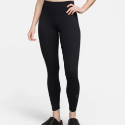 Nike Collant Et Pantalon Running^Dri-FIT One High-Waisted Tights Noir