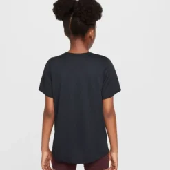 Nike T-shirt Running^Dri-FIT One STD Short Sleeve Tee Noir