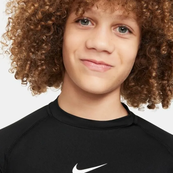 Nike T-shirt Et Manches Longues Running^Dri-FIT Pro Long Sleeve Tee Noir