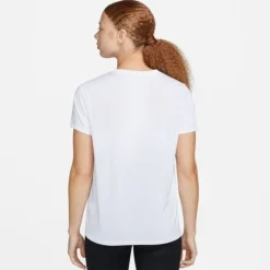 Nike T-shirt Et Manches Longues Running^Dri-FIT Relaxed Short Sleeve Tee Blanc