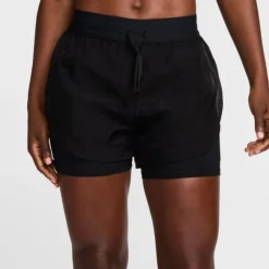 Nike Short Running^Dri-FIT Run Division Mid-Rise 3in 2in1 Shorts Noir