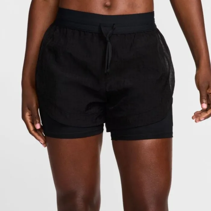 Nike Short Running^Dri-FIT Run Division Mid-Rise 3in 2in1 Shorts Noir