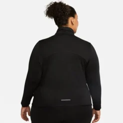 Nike T-shirt Et Manches Longues Running^Dri-Fit Swift Element HZ Top (Plus Size) Noir