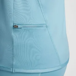 Nike T-shirt Et Manches Longues Running^Dri-FIT Swift Element UV Half Zip Bleu