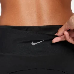 Nike Short Running^Dri-FIT Swift Mid-Rise 2in1 Shorts Noir