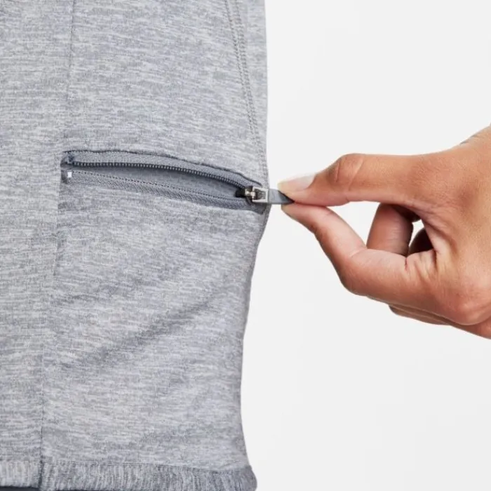 Nike T-shirt Et Manches Longues Running^Dri-FIT Swift UV Crew Long Sleeve Tee Gris