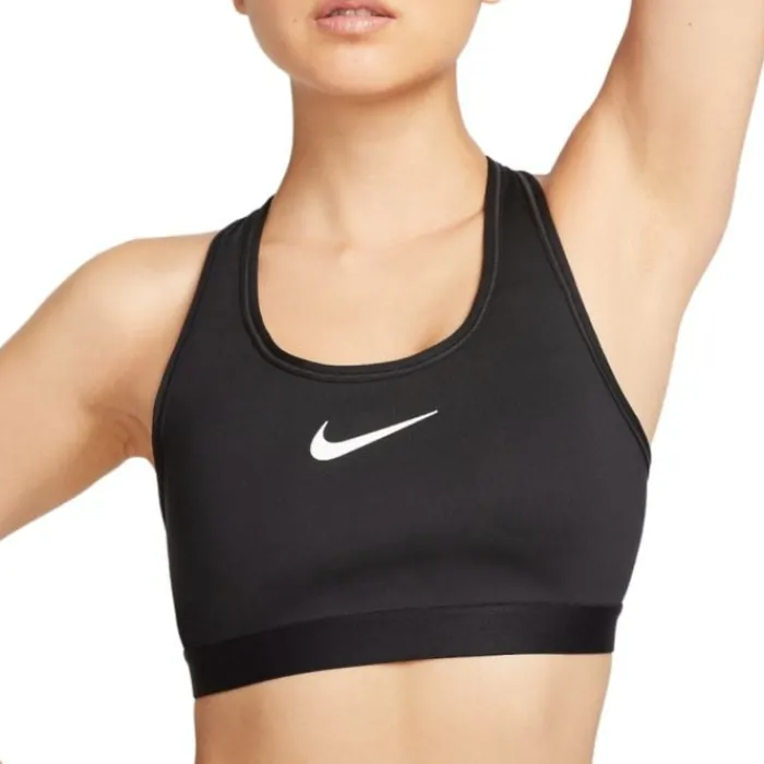 Nike Brassière De Sport^Dri-FIT Swoosh High Support Bra Noir