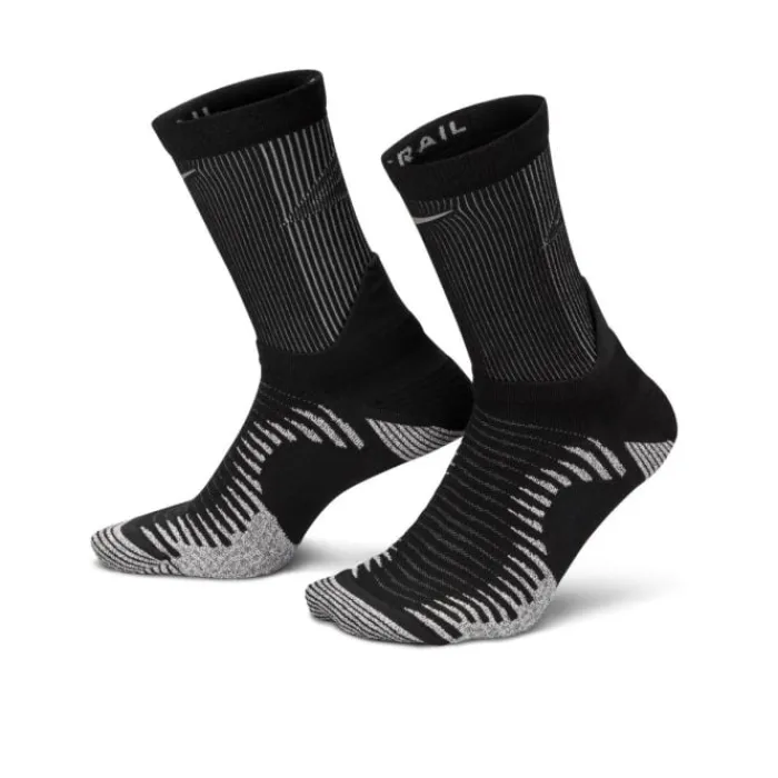 Nike Chaussettes|Chaussettes Running^Dri-FIT Trail Crew Sokcs Noir