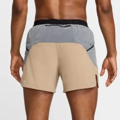 Nike Short Running^Dri-FIT Trail Second Sunrise 5in Brief-Lined Shorts Marron