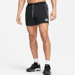 Nike Short Running^Dri-FIT Trail Second Sunrise 5in Brief-Lined Shorts Noir