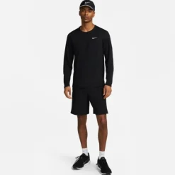 Nike T-shirt Et Manches Longues Running^Dri-FIT UV Miler Long Sleeve Tee Noir
