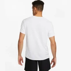 Nike T-shirt Et Manches Longues Running^Dri-Fit UV Miler Short Sleeve Tee Blanc