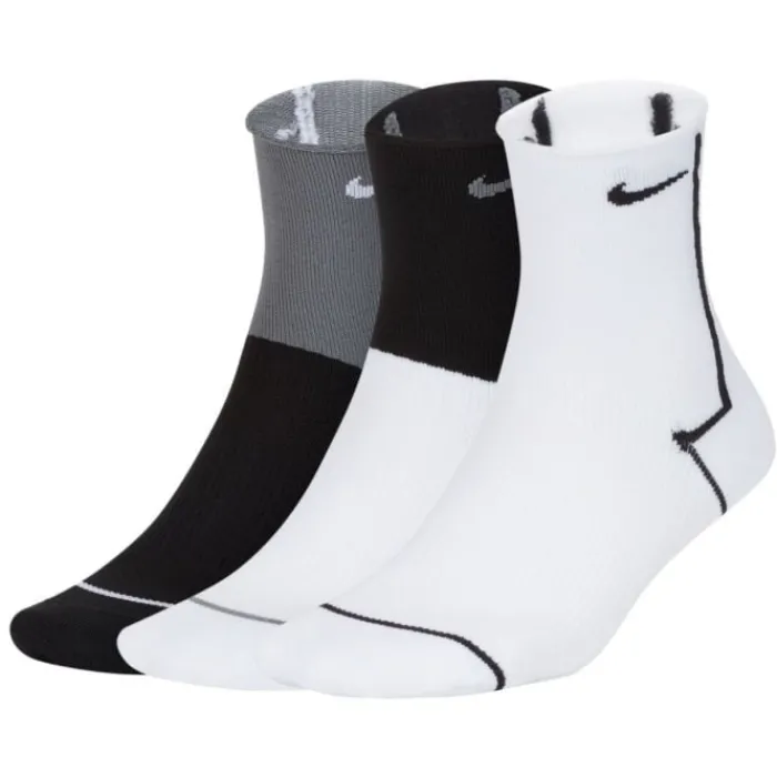 Nike Chaussettes|Chaussettes Running^Everyday Plus Lightweight Socks Noir