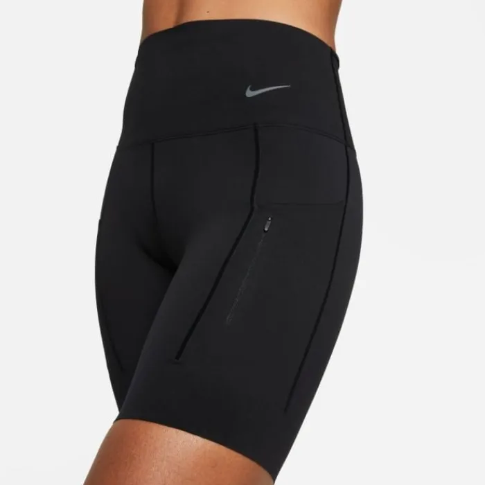 Nike Short Running^High Waisted 8 Inch Short Tight Noir