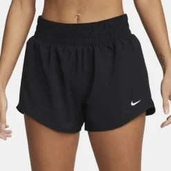 Nike Short Running^One Dri-Fit Mid-Rise 3in Brief-Lined Shorts Noir