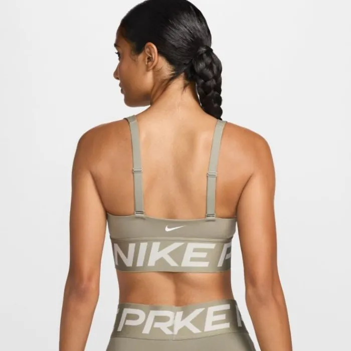 Nike Brassière De Sport^Pro Indy Plunge Bra Bold Marron