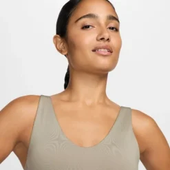 Nike Brassière De Sport^Pro Indy Plunge Bra Bold Marron