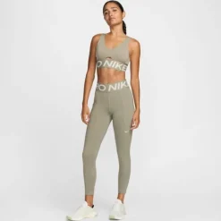Nike Brassière De Sport^Pro Indy Plunge Bra Bold Marron