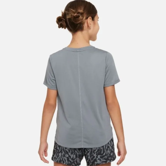 Nike T-shirt Running^Short Sleeve Top Gris
