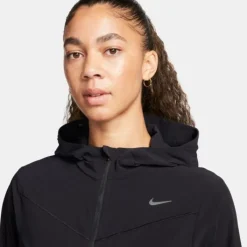 Nike Veste Running^Swift UV Jacket Noir