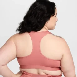 Nike Brassière De Sport^Swoosh Bra Medium Support (Plus Size) Rose