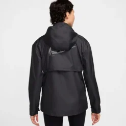 Nike Veste Running^Swoosh Heathered Fast Repel Jacket Noir