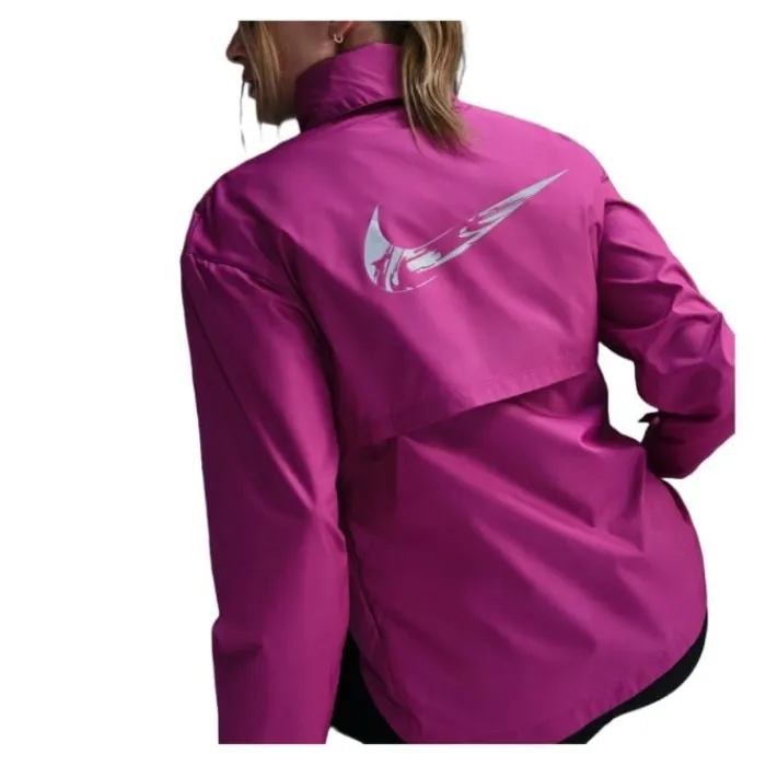 Nike Veste Running^Swoosh Heathered Fast Repel Jacket Mauve