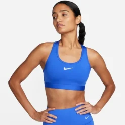 Nike Brassière De Sport^Swoosh Medium Support Bra Bleu
