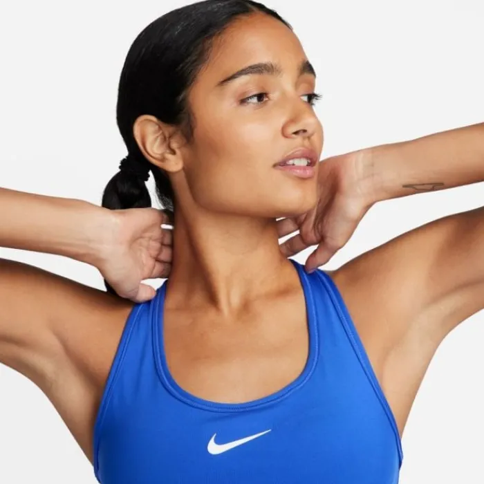 Nike Brassière De Sport^Swoosh Medium Support Bra Bleu