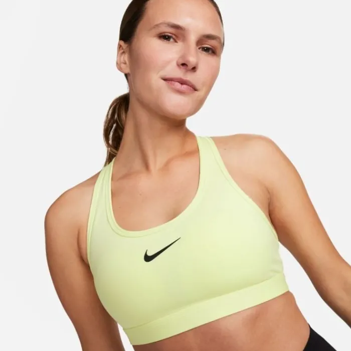 Nike Brassière De Sport^Swoosh Medium Support Bra Jaune
